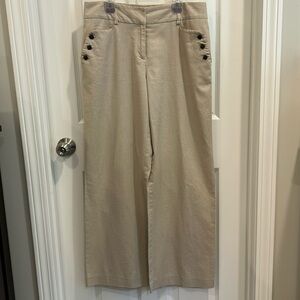 Nine & CO. by Nine West size 6 beige pants